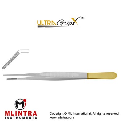 UltraGrip™ TC Cushing Dressing Forcep Stainless Steel, 17.5 cm - 7"